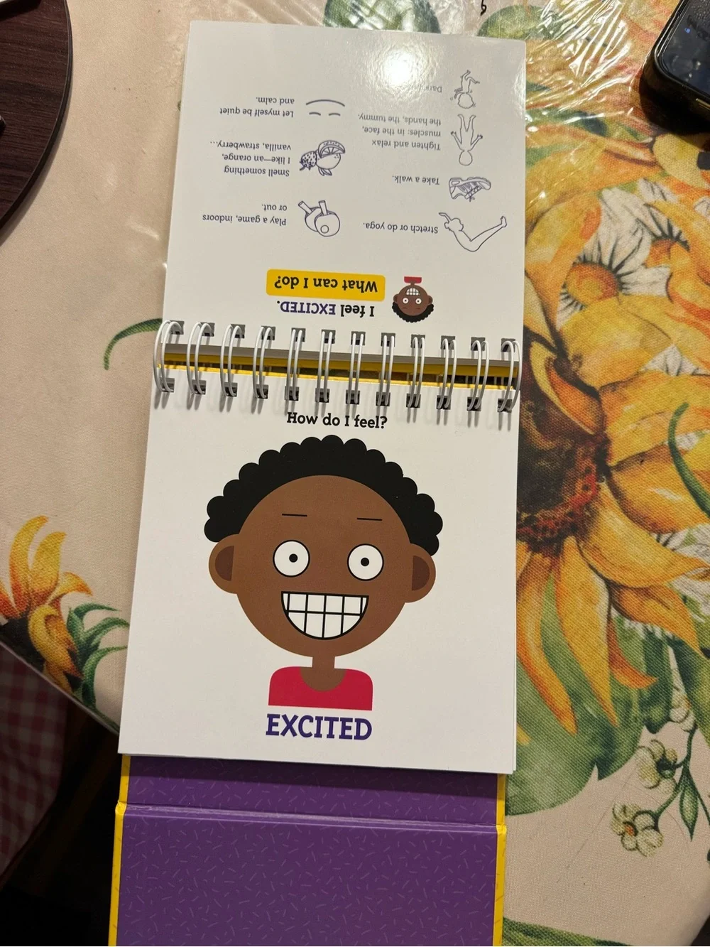 Mood Flip Book for Kids - Yellow, teaching resource